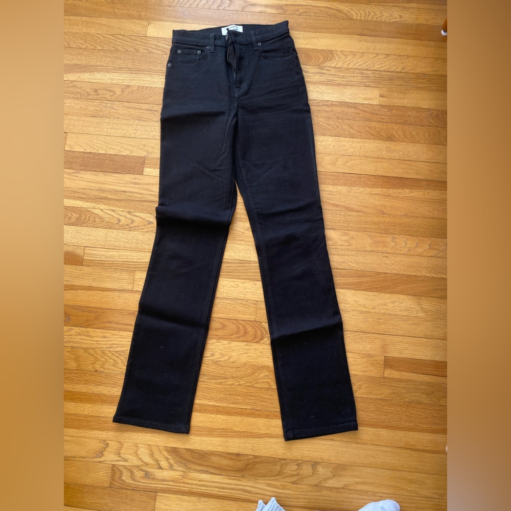 Reformation black jeans